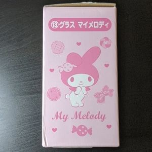 Sanrio my melody (drinking glass and mascot)